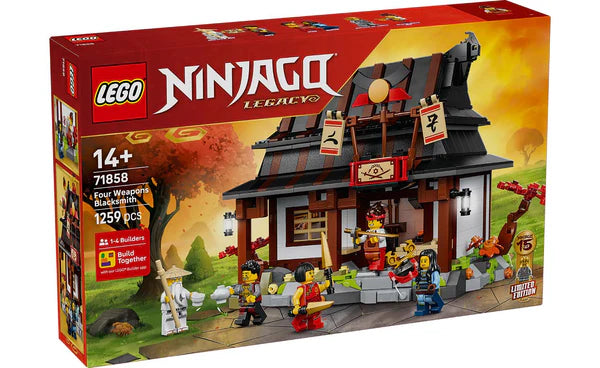 LEGO® NINJAGO® 71858 Four Weapons Blacksmith 15th Anniversary