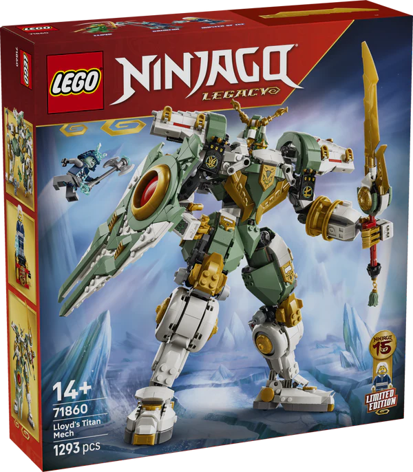 LEGO® NINJAGO® 71860 Lloyd's Titan Mech 15th Anniversary