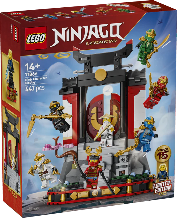 LEGO® NINJAGO® 71866 Ninja Character Display 15th Anniversary