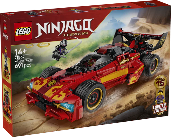 LEGO® NINJAGO® 71867 X-1 Ninja Charger 15th Anniversary