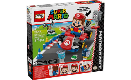 LEGO® Super Mario™ 72043 Mario Kart™ – Interactive LEGO® Mario™ & Standard Kart