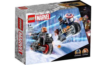 LEGO® Marvel Super Heroes 76260 Black Widow & Captain America Motorcycles