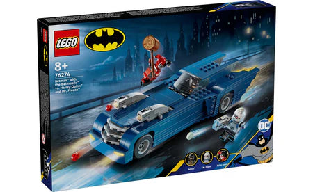 LEGO® DC Batman™ 76274 with the Batmobile™ vs. Harley Quinn™ and Mr. Freeze™