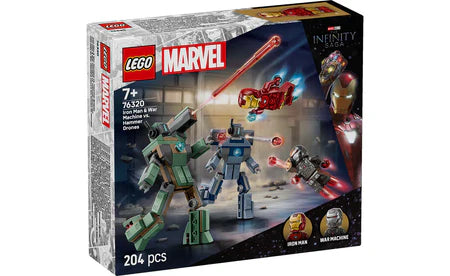 LEGO® Marvel 76320 Iron Man & War Machine vs. Hammer Drones