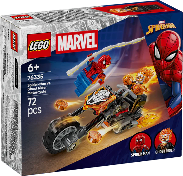 LEGO® Marvel 76335 Spider-Man vs. Ghost Rider Motorcycle