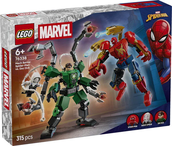 LEGO® Marvel 76338 Mech Battle: Spider-Man vs. Doc Ock