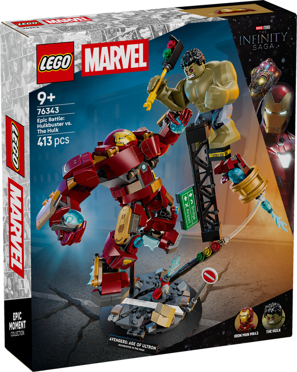 LEGO® Marvel 76343 Epic Battle: Hulkbuster vs. The Hulk