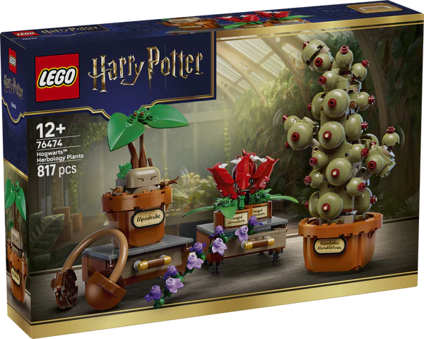 LEGO® 76474 Harry Potter™ Hogwarts™ Herbology Plants