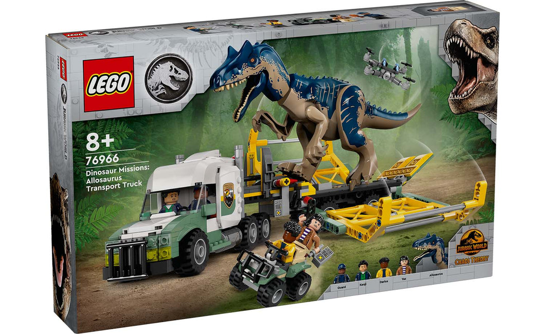 LEGO® Jurassic World 76966 Dinosaur Missions: Allosaurus Transport Truck