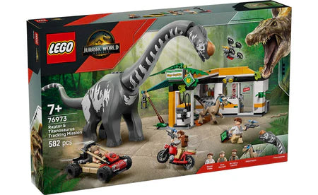 LEGO® Jurassic World™ 76973 Raptor & Titanosaurus Tracking Mission