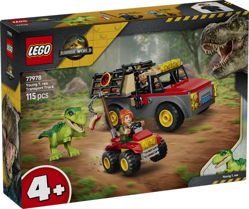 LEGO® Jurassic World™ 77978 Young T. rex Transport Truck
