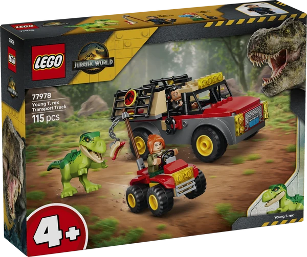 LEGO® Jurassic World™ 77978 Young T. rex Transport Truck