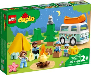 LEGO® DUPLO® 10946 Town Family Camping Van Adventure