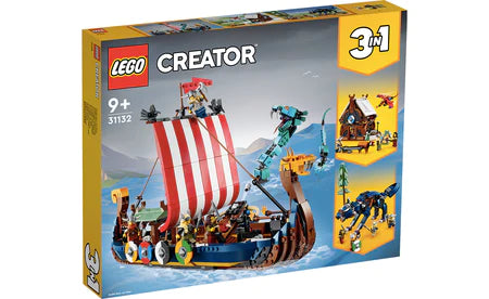 LEGO® Creator 31132 3in1 Viking Ship and the Midgard Serpent