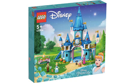 LEGO® Disney 43206 Princess Cinderella and Prince Charming's Castle