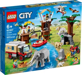 LEGO® City 60307 Wildlife  Rescue Camp